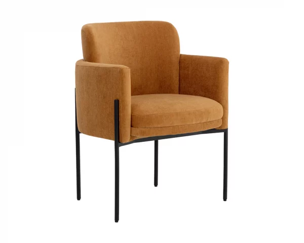 Richie Dining Armchair - Black